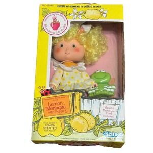 Vintage Strawberry Shortcake Lemon Meringue 1982 Kenner Frappe 1980s #43380